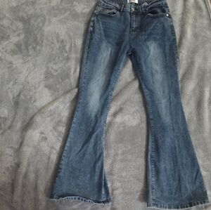 BAMBOO Classic Blue Flare Jeans